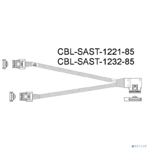 Кабель/ 22 NVMe Cables Kit for X12 Ultra 220U-TNR w/o NIC UIO,Ro