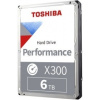 6TB Toshiba X300 (HDWR460UZSVA) {SATA 6.0Gb/s, 7200 rpm, 256Mb buffer, 3.5"}