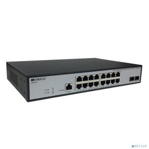 ORIGO OS3218/A1A Управляемый L3 коммутатор 16x1000Base-T, 2x10G SFP+