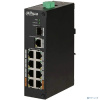 DAHUA DH-PFS3110-8ET-96 8-портовый неуправляемый коммутатор с PoE, уличное исполнение, 8xRJ45 100Mb PoE, 1xRJ45 1Gb + 1xSFP 1Gb uplink, суммарно 96Вт,