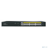 Коммутатор Netis P124GH (L2) 24x100Мбит/с 2x1Гбит/с 1xКомбо(1000BASE-T/SFP) 1SFP 24PoE 24PoE+ 360W неуправляемый