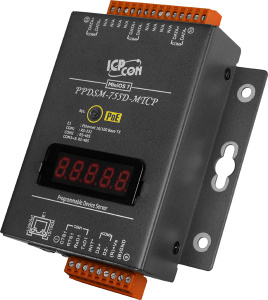 5-портовый программируемый преобразователь Modbus RTU/ASCII в Modbus TCP с возможностью питания PoE, с индикацией