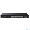 TENDA TEG2226F Коммутатор облачный управляемый, 24x1 Гбит/с, SFP 2x1 Гбит/с, установка в стойку, металлический корпус