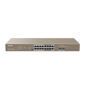 TENDA TEG1118P-16-250W Коммутатор в стойку 16-Ports 10/100/1000 Base-T + 2-Ports 1000 Base-X SFP ports 16-Ports PoE(PoE бюджет 230W) TENDA TEG1118P-16-250W Коммутатор в стойку 16-Ports 10/100/1000 Base-T + 2-Ports 1000 Base-X SFP ports 16-Ports PoE(PoE бюджет 230W)