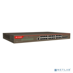 IP-COM G5328X Коммутатор управляемый в стойку, 24*1Gbit RJ45, 4*SFP 10Gbit, console port
