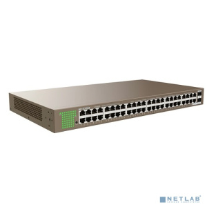 IP-COM G1050F Коммутатор в стойку, 48*1Gbit RJ45, 2*SFP 1Gbit
