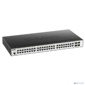 D-Link DGS-3000-52L/B1A Управляемый L2 коммутатор с 48 портами 10/100/1000Base-T и 4 портами 1000Base-X SFP