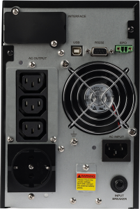 Источник бесперебойного питания SMARTWATT ИБП Онлайн, мощность 1000/900 ВА/Вт, напольный, LCD дисплей, управляемые розетки, Shuko CEE7/4 - 1 шт. , IEC