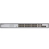 Коммутатор ORIGO OS2228P/370W/B1A Неуправляемый PoE-коммутатор 24x1000Base-T PoE+, 2x1000Base-T, 2x1000Base-X SFP, PoE-бюджет 370 Вт, DIP-переключател