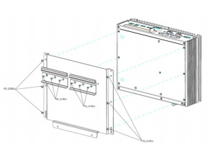 Российский промышленный настольный компьютер FRONT D6320, на базе процессора Intel Core i5-6500 / Q170 / RAM 8 Гб DDR4 / SSD 512 Гб/ 2 x Gbe LAN (RJ-4