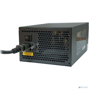 Exegate EX219465RUS-S Блок питания XP600, ATX, SC, black, 12cm fan, 24p+4p, 6/8p PCI-E, 3*SATA, 2*IDE, FDD + кабель 220V с защитой от выдергивания, 27