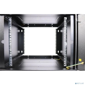ЦМО Шкаф телекоммуникационный настенный разборный 15U (600х520) дверь стекло,цвет черный (ШРН-Э-15.500-9005) (1 коробка)