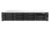 Сетевой RAID-накопитель, 8 отсеков 3,5"/2,5", 2 порта 2,5 GbE BASE-T, HDMI-порт, стоечное исполнение, 1 блок питания. Intel Celeron N5095 2,0 ГГц (2,