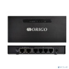 ORIGO OS1206P/A1A Неуправляемый PoE-коммутатор 4x100Base-TX PoE+, 2x100Base-TX, PoE-бюджет 60 Вт, корпус металл