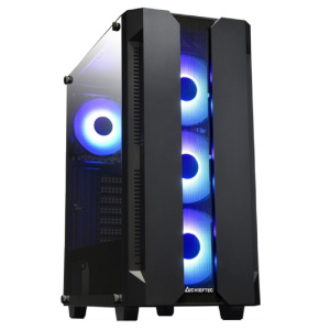 Корпус Chieftec Hunter черный без БП ATX 4x120mm 4x140mm 2xUSB3.1 audio bott PSU Корпус Chieftec Hunter черный без БП ATX 4x120mm 4x140mm 2xUSB3.1 audio bott PSU