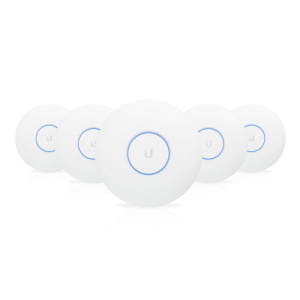 Точка доступа Wi-Fi Ubiquiti UniFi AP AC Pro (5-pack) |UAP-AC-PRO-5| Ubiquiti точка доступа, 2.4/5 ГГц, 3x3 MIMO, до 1300+450 |UAP-AC-PRO-5| Мбит/с, 2
