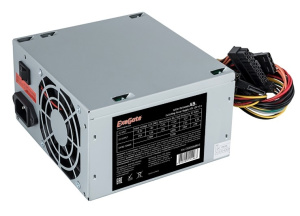 Блок питания Exegate EX292142RUS 600W AB600 (ATX, 8cm fan, 24pin, 4pin, 3xSATA, 2xIDE, FDD)