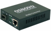 Медиаконвертер OSNOVO OMC-1000-11X Медиаконвертер Gigabit Ethernet 1xRJ45, 1xSFP. Порты: 1 x GE (10/100/1000Base-T), 1 x GE SFP (1000Base-X). В компл