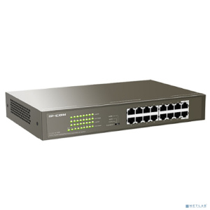 IP-COM G1116P-16-150W Коммутатор PoE неуправляемый 16-Ports 10/100/1000 Base-T / 16-Ports PoE (PoE бюджет 135W)