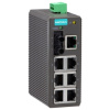 Компактный коммутатор 7 x 10/100BaseTX, 1 x 100BaseFX (многомодовое оптоволокно) в пластиковом корпусе на DIN рейку, с разъемом ST