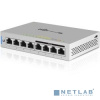 UBIQUITI US-8-60W Коммутатор PoE 8х Gigabit RJ45, 802.3af