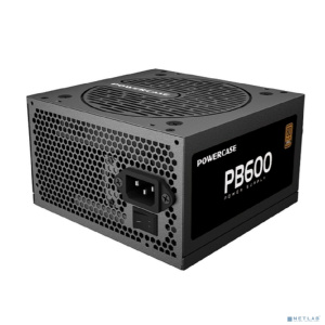 Powercase PB600 (80 Plus Bronze, ATX 2.31, 600W, APFC, DC-DC, 120mm Fan) / PS-600B-DC