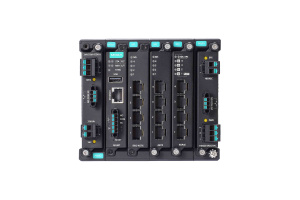 Модульный управляемый коммутатор 2 уровня с 4 портами Gigabit Ethernet, 2 слотами для установки 4-портовых модулей GE/FE (до 8 портов) и 2 слотами для