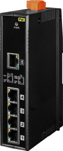 Коммутатор 5 x PoE 10/100BaseTX, питание 24 В пост.