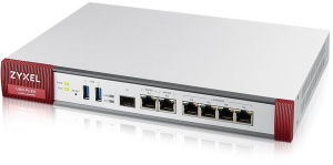 Межсетевой экран/ ZYXEL Firewall ZyWALL USG FLEX 200, Rack, 3xWAN GE (2xRJ-45 and 1xSFP), 4xLAN / DMZ GE, 2xUSB3.0, AP Controller (8/40)