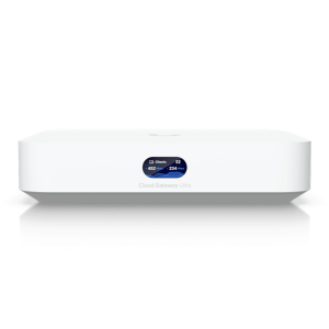 Маршрутизатор Ubiquiti Cloud Gateway Ultra 4 ядра (1,5 ГГц), 4х 1G RJ45, 1х 2.5G RJ45