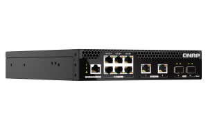Коммутатор управляемый L2 10 Гбит/с PoE++ c 2 портами SFP+, 2 портами 10 Гбит/с RJ-45 и 6 портами 2,5 Гбит/с RJ-45 и, пропускная способность до 110 Гб