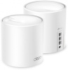 Бесшовный Mesh роутер TP-Link DECO X50(2-PACK) AX3000 10/100/1000BASE-TX белый (упак.:2шт) Бесшовный Mesh роутер TP-Link DECO X50(2-PACK) AX3000 10/100/1000BASE-TX белый (упак.:2шт)