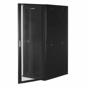 Серверный шкаф SMARTWATT Серверный шкаф Rack S-Series 42U 800x1070мм, двери с перфорацией, боковые панели 4шт и ролики в комплекте, черный (4512020620