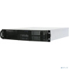 Procase RE204-D4H2-FA-55 Корпус 2U server case,4x5.25+2HDD,черный,без блока питания(2U,2U-redundant),глубина 550мм,ATX 12"x9.6", панель вентиляторов 4