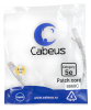Cabeus PC-FTP-RJ45-Cat.5e-0.3m-LSZH Патч-корд F/UTP, категория 5е, 2xRJ45/8p8c, экранированный, серый, LSZH, 0.3м Cabeus PC-FTP-RJ45-Cat.5e-0.3m-LSZH Патч-корд F/UTP, категория 5е, 2xRJ45/8p8c, экранированный, серый, LSZH, 0.3м