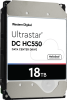 Жесткий диск WD Жесткий диск/ HDD WD/HGST SATA Server 18Tb Ultrastar DC HC550 7200 6Gb/s 512MB (replacement WUH721818ALE6L4, MG09ACA18TE, ST18000NM000J) 1 year