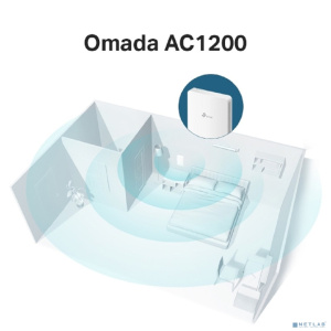 TP-Link EAP235-Wall Встраиваемая в стену точка доступа Wi-Fi AC1200