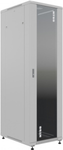 Шкаф серверный NTSS Премиум (NTSS-R42U6080GS) напольный 42U 600x800мм пер.дв.стекл металл 900кг серый 710мм 87.7кг 1987мм IP20 сталь