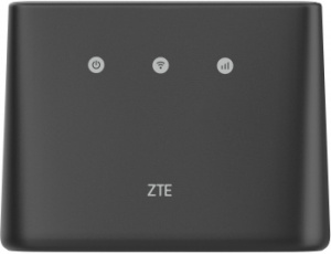 Интернет-центр ZTE MF293N 10/100/1000BASE-TX/3G/4G cat.4 черный