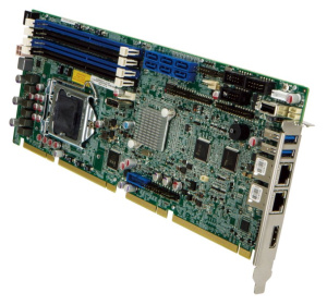 Промышленная плата SPCIE-C246, форм-фактор Full-size PICMG 1.3, разъем LGA 1151, поддержка процессоров Intel® Xeon® E3, Core™ i7/i5/i3/Pentium®/Celero