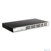 D-Link DGS-1210-28P/F5A Настраиваемый L2 коммутатор с 24 портами 10/100/1000Base-T и 4 комбо-портами 100/1000Base-T/SFP (24 порта PoE 802.3af/at, PoE-