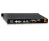 Коммутатор 2 уровня с 12 портами 10/100/1000Base-T(X) (разъем RJ45), 12 Combo-портами (1000Base-X или 10/100/1000Base-T(X)), два входа питания 110-2