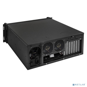Exegate EX293555RUS Серверный корпус ExeGate Pro 4U450-07/4U4017S <RM 19", высота 4U, глубина 450, БП 1200ADS, USB>