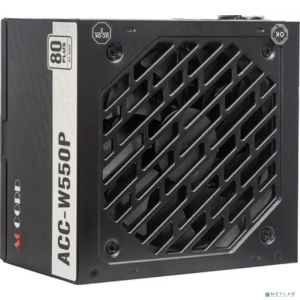 Accord ATX 550W ACC-W550P 80+ white (20+4pin) 120mm fan 6xSATA RTL