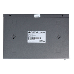 Коммутатор ORIGO OS2210P/120W/A1A Неуправляемый PoE-коммутатор
8x1000Base-T PoE+, 2x1000Base-T,
PoE-бюджет 120 Вт