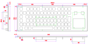K-TEK-D343TP-FN-W-US/RU-USB