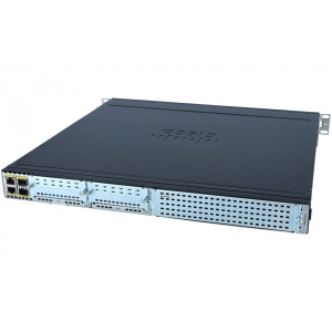 Маршрутизатор CISCO ISR4331 with 3x 1GbE port, 2 NIM slots, 1 ISC slot, 1 SM slots, 4GB Flash Memory, 4GB DRAM