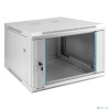 Exegate EX298600RUS Шкаф телекоммуникационный 19" настенный 6U ExeGate EC-WM-6U.600.G.GREY (19”, 6U, 600x600x370mm (ШхГхВ), передняя дверь закаленное