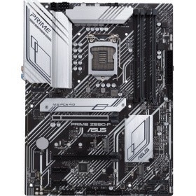 Asus PRIME Z590-P RTL {S1200, Z590, 4xDDR4, HDMI / DP,2 х PCI-E x16, 2 x PCI-E x1, 3 x M2, 4 x SATA, ALC897, I225-V 2.5Gb Ethernet, ATX}