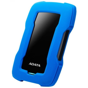 Жесткий диск A-DATA Portable HDD 1Tb HD330 AHD330-1TU31-CBL {USB 3.1, 2.5", Blue} Противоударный